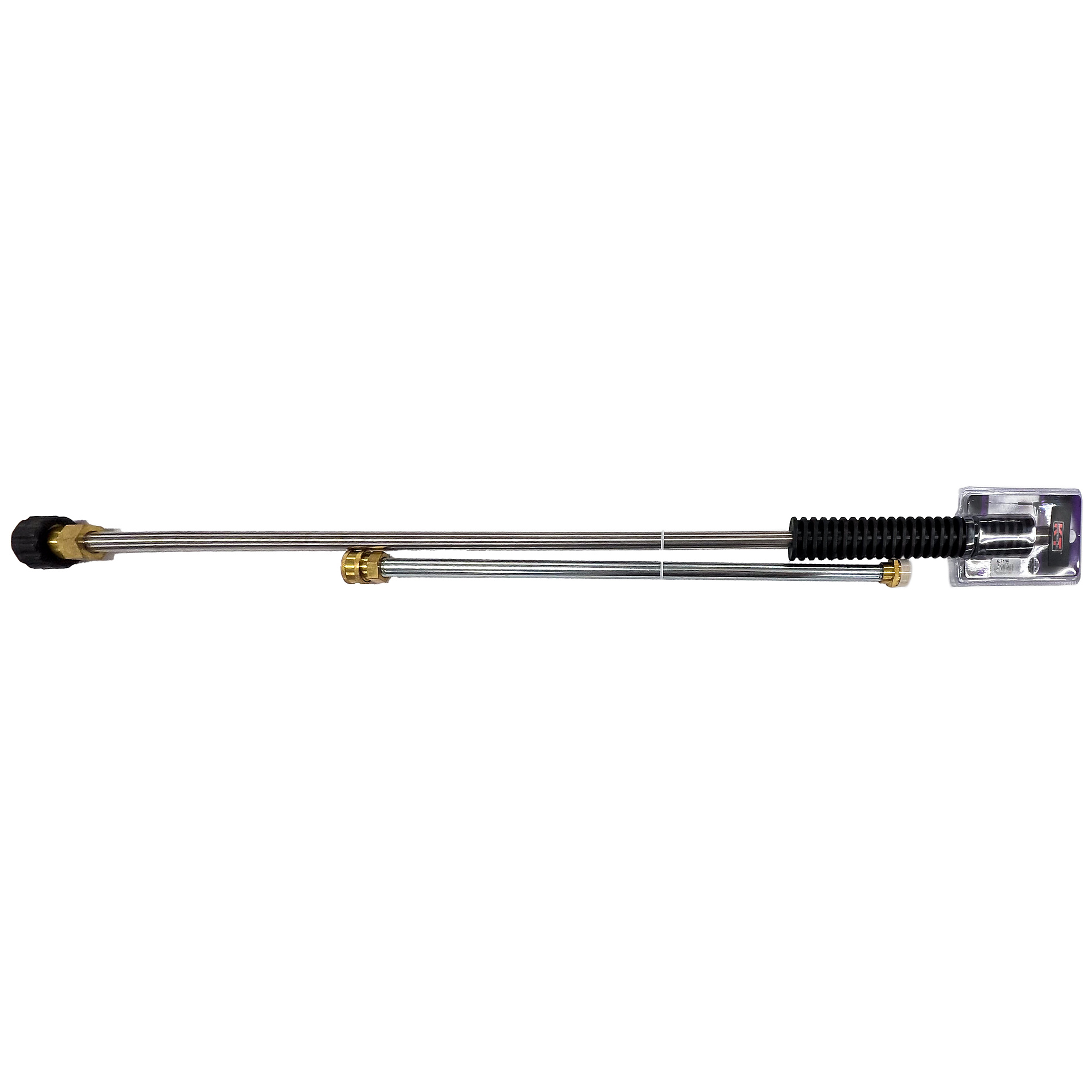 K-T Industries Molded Lance Set — 2-Piece, Stainless Steel, 60in. Reach, Model# 6-7106